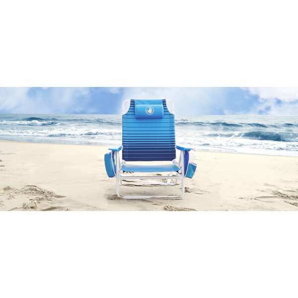 Body Glove 5 Position Beach Chair In Neptune Blue Sarape